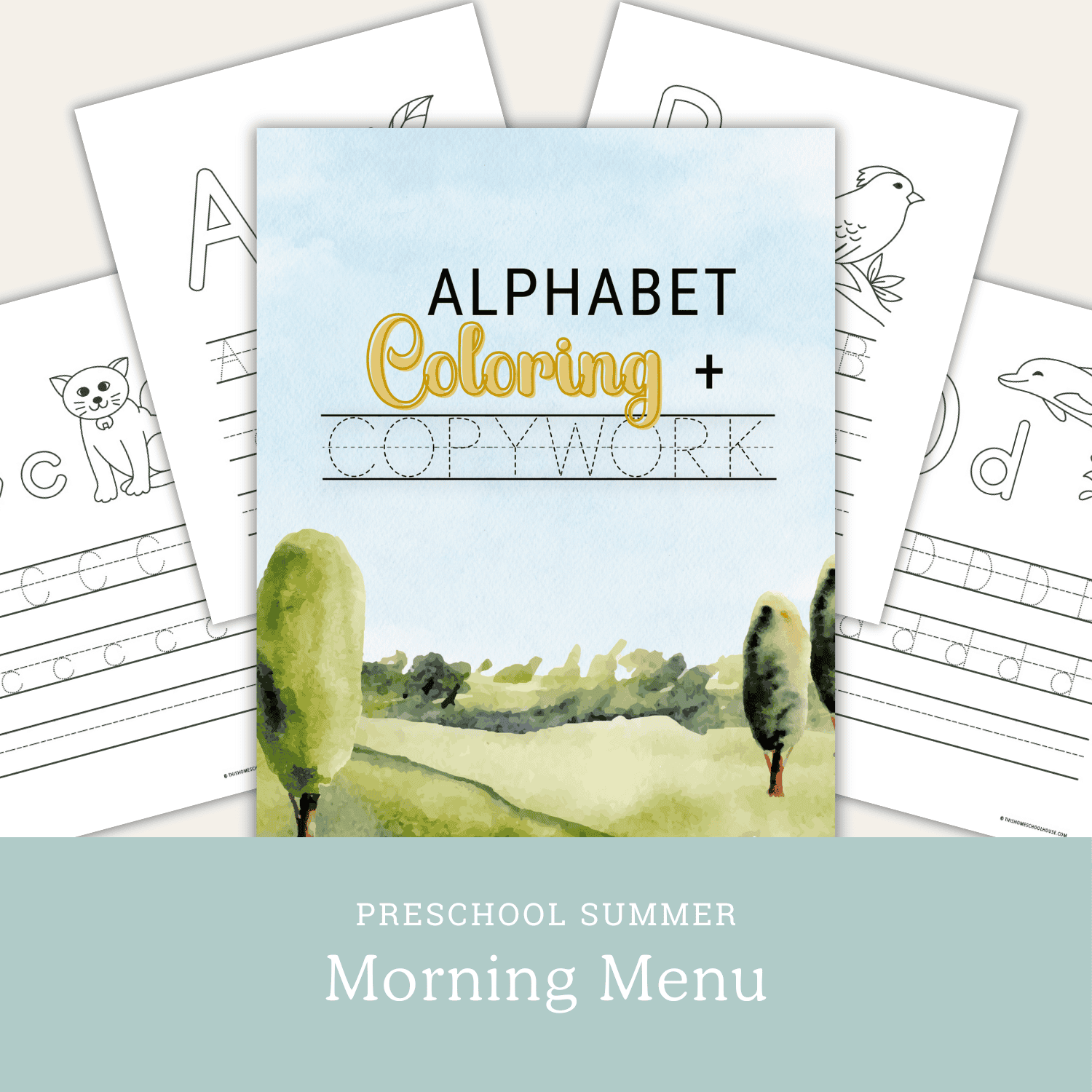 Alphabet Coloring & Copywork