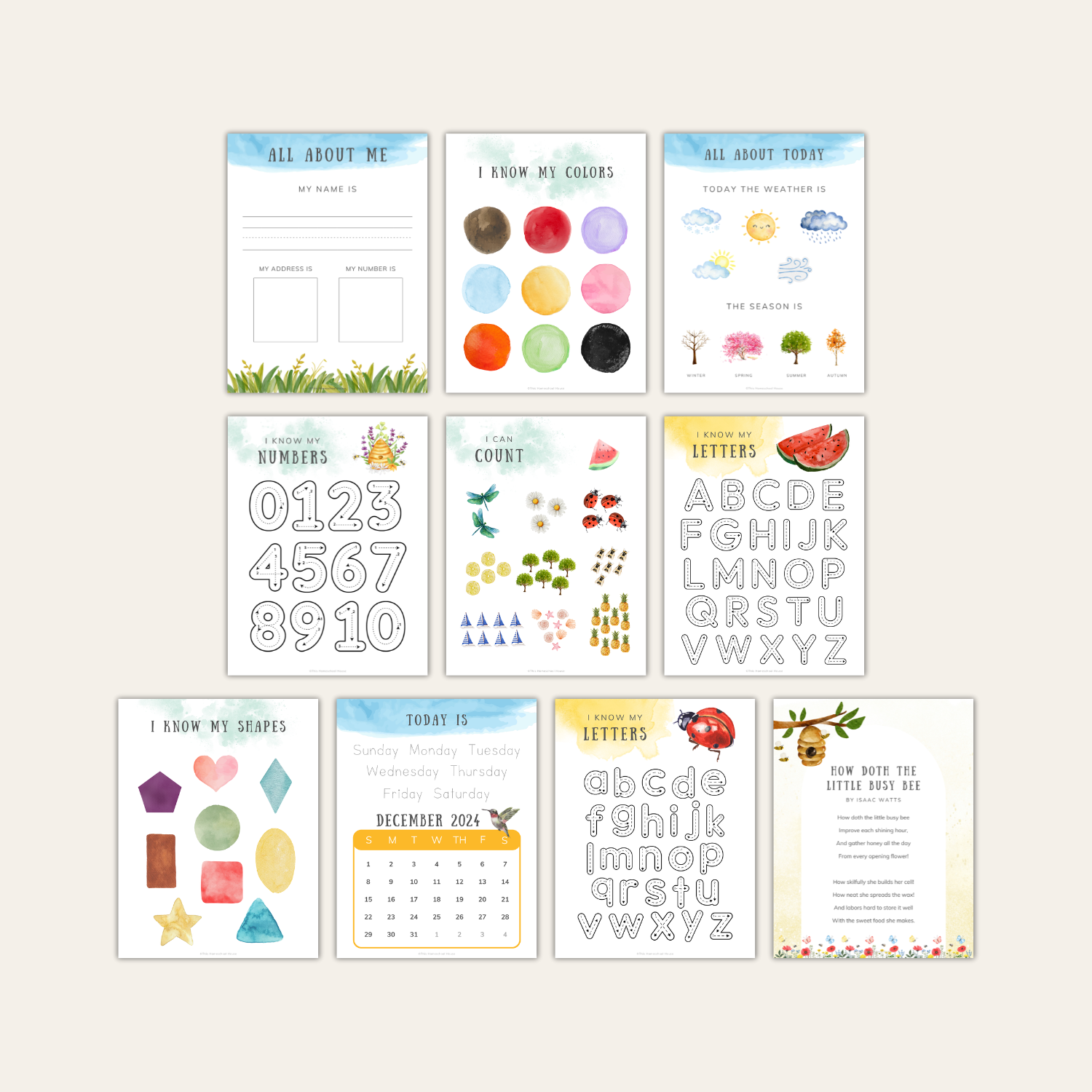 Summer Preschool Morning Menu - Image 3