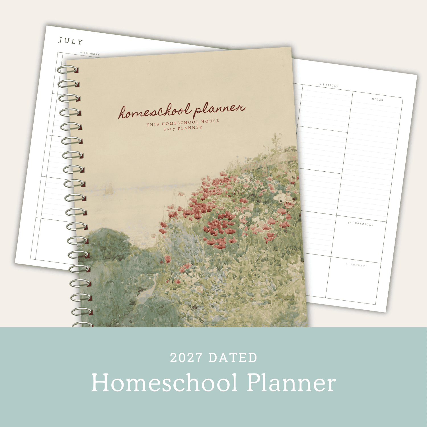 2027 Homeschool Planner